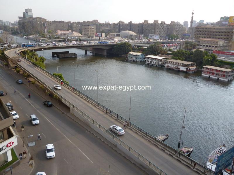 دوبلكس للايجار في الزمالك، القاهرة، مصر، وجهات النظر النيل المفتوحة