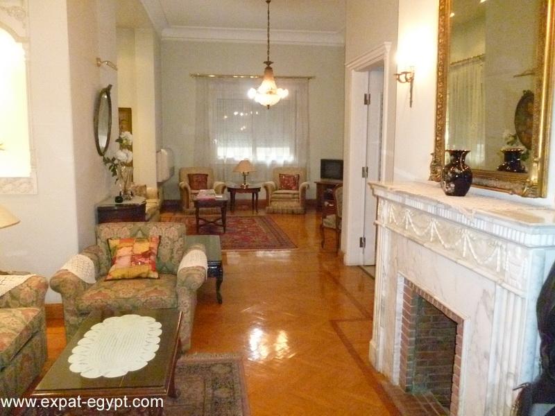 apartment for rent in zamlek , cairo , egypt