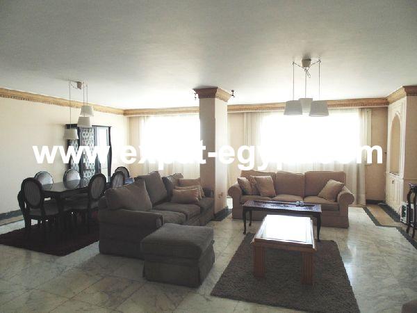 Convenient Apartment for rent in Zamalek, Cairo, Egypt