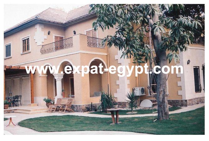 Villa for Rent in Maadi, Cairo, Egypt