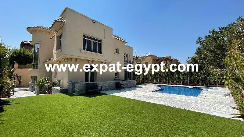 Villa with pool for Rent in City View, Cairo Alex desert Road, Egypt