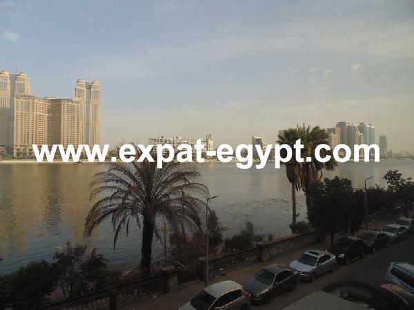 شقة فاخرة للايجار تطل على النيل في الزمالك ، القاهرة ، مصر