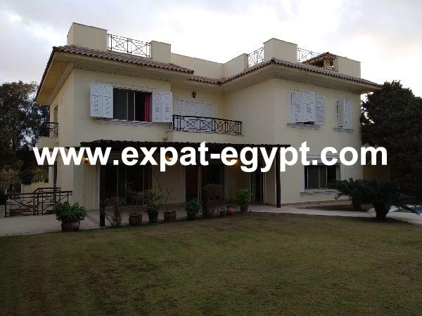 Villa for rent in Katamya Heights, New Cairo, Egypt