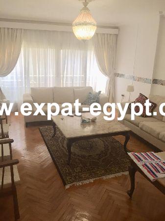 شقة مفروشة حديثة للايجار بالزمالك القاهرة
